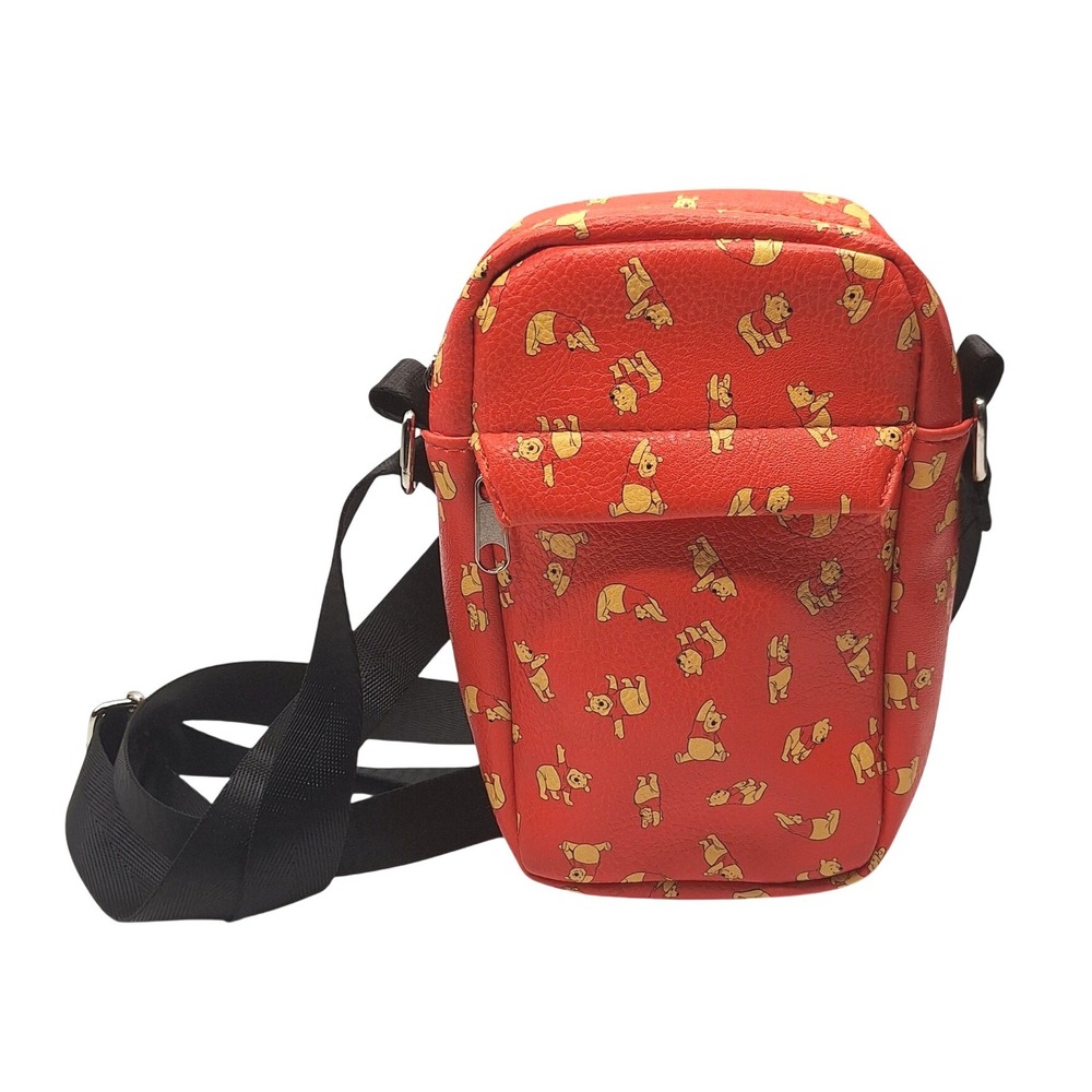 Disney Winnie the Pooh Crossbody Orange Wallet Buckle Down Disney Handbag Tote